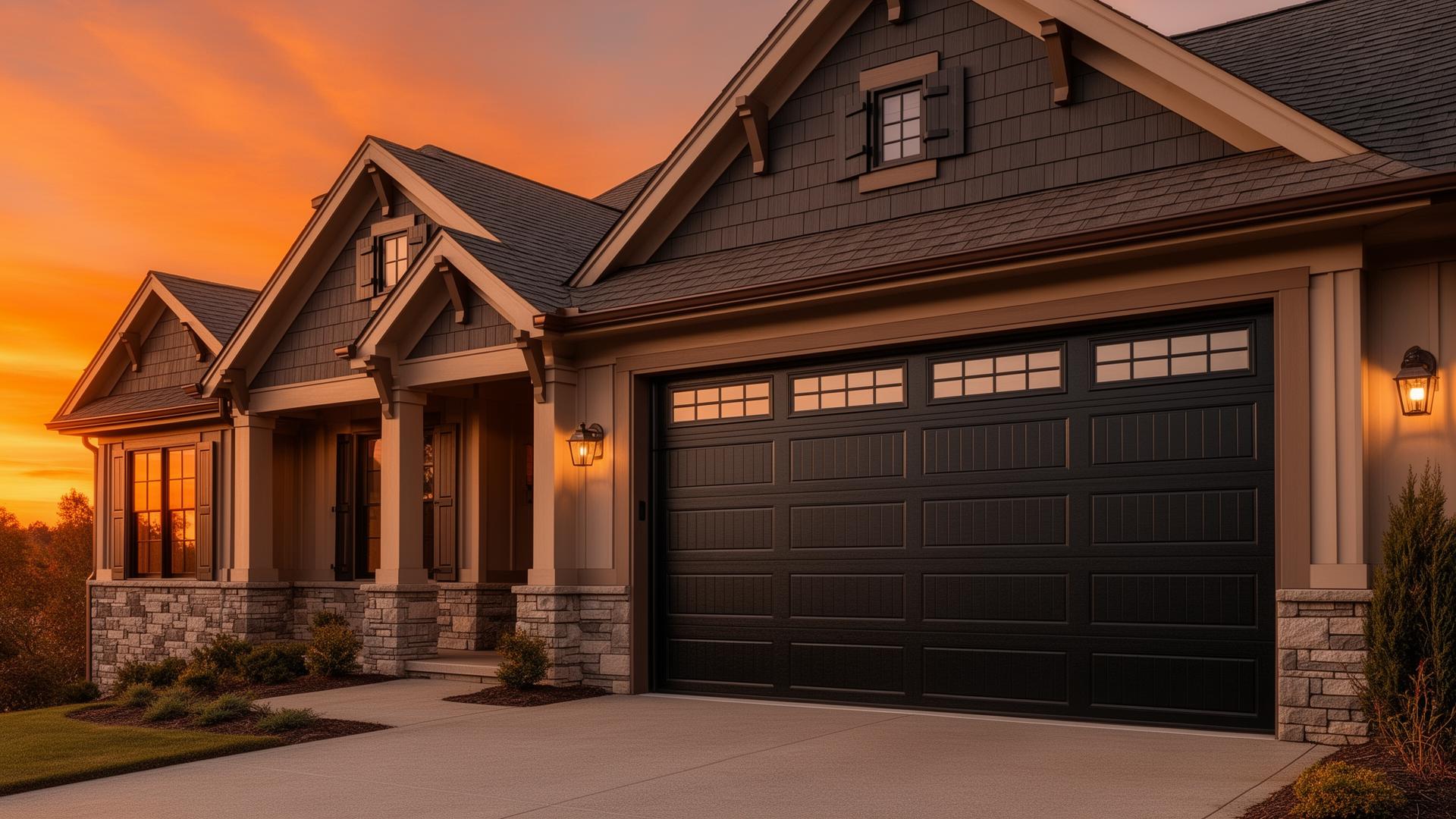 Professional garage door installation